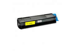 OKI 42804537 sárga (yellow) kompatibilis toner