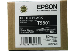 Epson T5801 fotó fekete (photo black) eredeti tintapatron