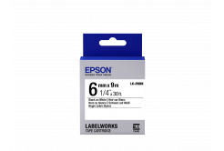 Epson LabelWorks LK-2WBN C53S652003 6mm x 9m, fekete nyomtatás / fehér alapon, eredeti szalag