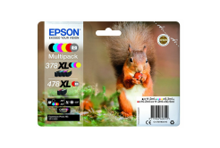 Epson 378XL+478XL C13T379D4010 színes (CMYK) multipack eredeti tintapatron