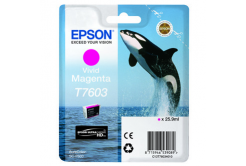 Epson originální ink C13T76034N10, T7603, vivid magenta, 25,9ml, 1ks