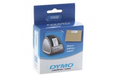 Dymo 11352, S0722520, 25mm x 54mm, fehér papír címkék