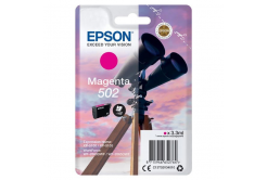 Epson 502 C13T02V34010 bíborvörös (magenta) eredeti tintapatron