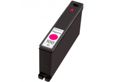 Lexmark 100XL 14N1070 bíborvörös (magenta) kompatibilis tintapatron