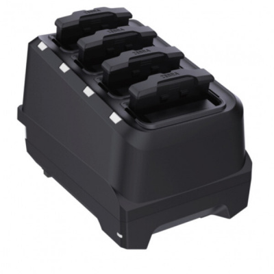 Zebra battery charging station, 4 slots