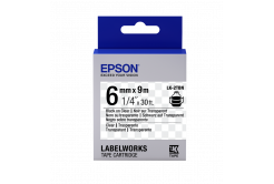 Epson LabelWorks LK-7TBN C53S657007 36mm x 9m, fekete nyomtatás / átlátszó alapon, eredeti szalag