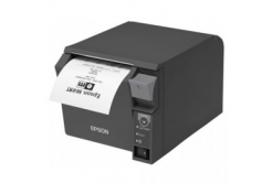 Epson TM-T70II C31CD38032 blokknyomtató, USB + serial, fekete, cutter, a forrással együtt