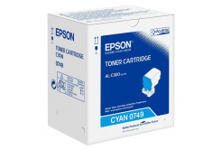 Epson C13S050749 cián (cyan) eredeti toner