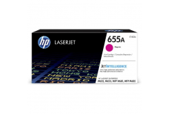 HP 655A CF453A bíborvörös (magenta) eredeti toner