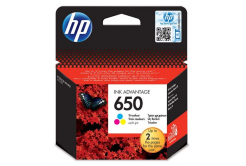 HP 650 CZ102AE színes (color) eredeti tintapatron