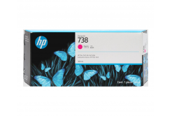 HP 738 676M7A bíborvörös (magenta) eredeti tintapatron