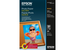 Epson C13S042538 Photo Paper, fényes fehér fotópapírok, A4, 200 g/m2, 20 db, C13S042538