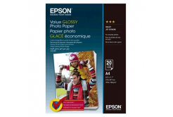 Epson C13S400035 Value Glossy Photo Paper, fehér fényes fotópapírok, A4, 200 g/m2, 20 db, C13S400035