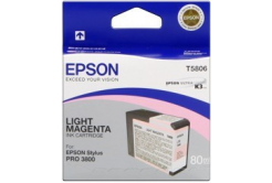 Epson C13T580600 világos bíborvörös (light magenta) eredeti tintapatron