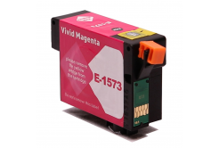 Epson T1573 bíborvörös (magenta) utángyártott tintapatron