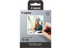 Canon XS-20L 4119C002, 20 db, öntapadós fotópapír + tintafilm, hőszublimáció, fehér