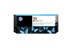 HP 745 F9K06A kromatikus piros (chromatic red) eredeti tintapatron