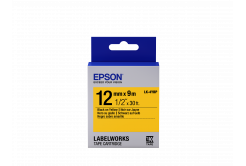 Epson LabelWorks LK-4YBP C53S654008 12mm x 9m, fekete nyomtatás / pasztell sárga alapon, eredeti szalag