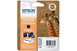 Epson C13T07114H10 fekete (black) dualpack eredeti tintapatron