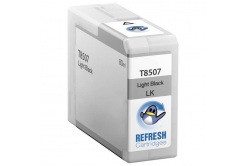 Epson T8507LB világos fekete (light black) utángyártott tintapatron