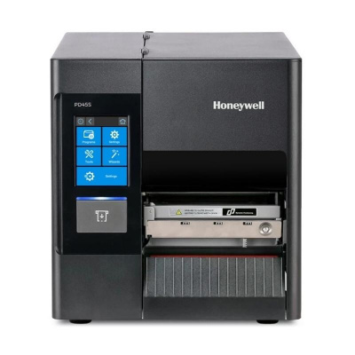 Honeywell PD45S PD45S0C0010000300, 12 dots/mm (300 dpi), címkenyomtató, 2,6 Zoll Color LCD-Display, ZPLII, ZSim II, IPL, DPL, USB, USB Host, Ethernet