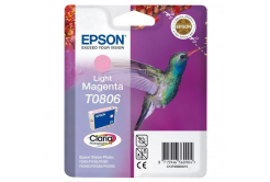 Epson T0806 C13T08064011 világos bíborvörös (light magenta) eredeti tintapatron