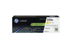 HP 220X W2202X sárga (yellow) eredeti toner