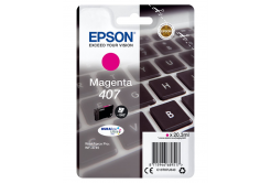 Epson 407 C13T07U340 bíborvörös (magenta) eredeti tintapatron