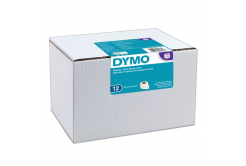 Dymo 99014, S0722420, 54mm x 101mm, eredeti papír címkék, 12 db