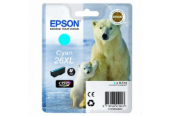 Epson T26324022, T263240, 26XL cián (cyan) eredeti toner