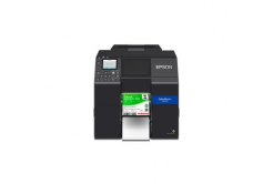 Epson ColorWorks C6000Ae C31CH76102, színes címkenyomtató, cutter, disp., USB, Ethernet, black