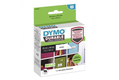 Dymo polipropilén címkék 54mm x 25mm, fehér, 160 db, 2112283