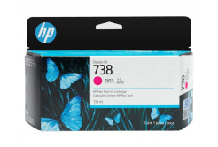 HP 738M 676N0A bíborvörös (magenta) eredeti tintapatron