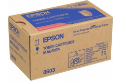 Epson C13S050603 bíborvörös (magenta) eredeti toner