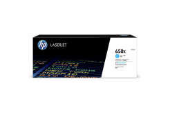 HP 658X W2001X cián (cyan) eredeti toner