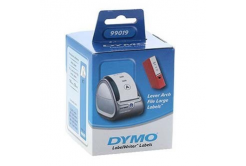 Dymo 99019, S0722480, 59mm x 190mm, fehér papír címkék