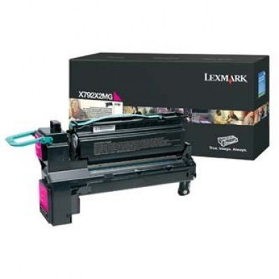 Lexmark X792X2MG bíborvörös (magenta) eredeti toner