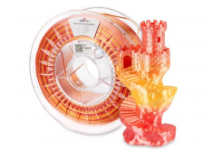 Spectrum 81017 3D filament, PLA SILK RAINBOW, 1,75mm, 1000g, FIRE RED